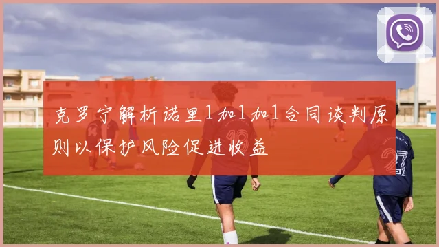 克罗宁解析诺里1加1加1合同谈判原则以保护风险促进收益